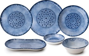 Dinner Set (27 Pieces) N25005 Blue