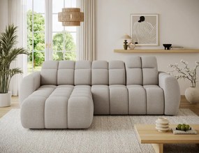 Γωνιακός καναπές Comfora-Κρεμ-Αριστερή