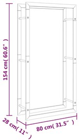 ΡΑΦΙΕΡΑ ΚΑΥΣΟΞΥΛΩΝ 80X28X154 ΕΚ. ΑΠΟ ΑΝΟΞΕΙΔΩΤΟ ΑΤΣΑΛΙ 357863