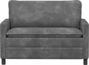 vidaXL Καναπές Ανοιχτό γκρι 126 x 81 x 87,5 εκ Πολυεστέρας