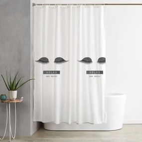 Κουρτίνα Μπάνιου 180x180 Κρουζ Γκρι