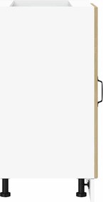 vidaXL ντουλάπι βάσης κουζίνας Kalmar Sonoma δρυς Επεξεργασμένο Ξύλο