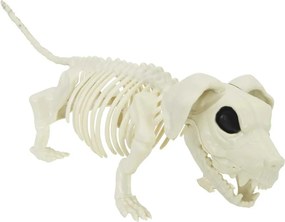 vidaXL Διακόσμηση Χάλογουιν Σκελετός 2 pcs Λευκό Πολυπροπυλένιο