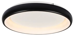 ΟΡΟΦΗΣ Φ/Σ LED 34W 3000K 2330LM ΜΑΥΡΟ ΜΕΤΑΛΛΙΚΟ D41XH8,5CM DIANA ACA BR71LEDC41BK