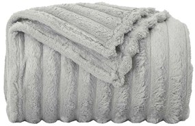 vidaXL Κουβέρτα Γκρι 200 x 150 cm Μαλλί