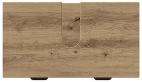 vidaXL Σετ Επίπλων Μπάνιου Καρό 2 pcs artisan δρυς 39.5 x 36 x 88 εκ