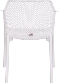 ΠΟΛΥΘΡΟΝΑ ΠΟΛΥΠΡΟΠΥΛΕΝΙΟΥ JOHN HM6103.01 ΛΕΥΚΗ 59x58x79.5Υεκ.
