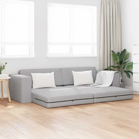 vidaXL Καναπέ-Κρεβάτι Σκούρο γκρι 245 x 78 x 77 εκ. ύφασμα
