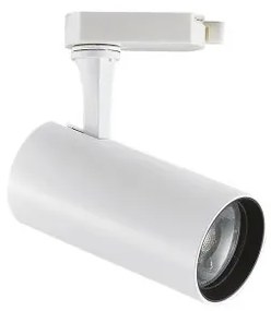 Σποτ Φωτιστικό Ράγας On-Off LED 8W IP20 4000K Fox Ideal Lux-322339-Λευκό 322339