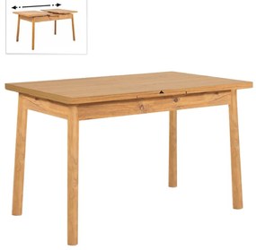 Τραπέζι Jemmy Megapap επεκτεινόμενο χρώμα atlantic pine 120/153x75x77εκ.-GP052-0034,4
