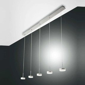 Φωτιστικό Οροφής Led Dunk 3239-48-212 Aluminium Fabas Luce Μέταλλο