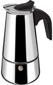 Lamart Καφετιέρα – Μπρίκι Espresso Χειρός 200ml Για 4 Φλιτζάνια Kaffe Ανοξείδωτο LT7076
