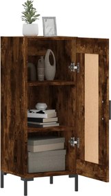 vidaXL Ντουλάπι Καπνιστή Δρυς 34,5 x 34 x 90 εκ. Επεξεργασμένο Ξύλο