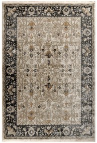 Χαλί Empire 34523-957 Beige-Black Merinos 160Χ230cm