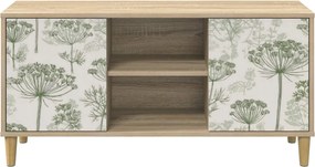 vidaXL Ντουλάπι TV GOTHA 102 x 33 x 50 εκ. Sonoma Επεξεργασμένο Ξύλο