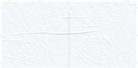 vidaXL Πλευρική Σκηνής Πάρτι 2 pcs Λευκό 400 x 195 εκ.