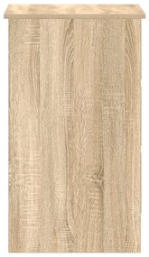 vidaXL Γραφείο Χρώμα Sonoma Δρυς 90 x 45 x 76 εκ. από Επεξ. Ξύλο