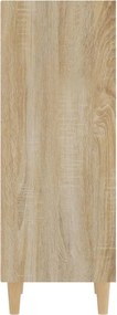 vidaXL Ντουλάπι Sonoma Δρυς 34,5x32,5x90 εκ. από Επεξεργασμένο Ξύλο