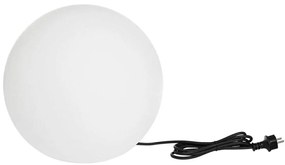 Μπάλα με Φως για Εξωτερικό Χώρο Lumisky Bobby Λευκό Ø 60 cm E27