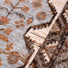 Χαλί Διαδρόμου (80x150) Βιοκαρπέτ Naf Naf Amaro 9381F Multi Grey/Brown
