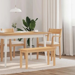 Πάγκος vidaXL 90 cm από μασίφ ξύλο καουτσούκ