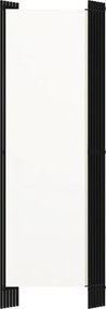 vidaXL Διαχωριστικό Δωματίου με 6 Πάνελ Λευκό 300 x 180 εκ.