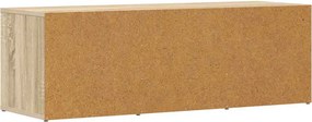 vidaXL Πάγκος Αποθήκ. Παπουτσιών Sonoma Δρυς 102x35x35 εκ. Επεξ. Ξύλο