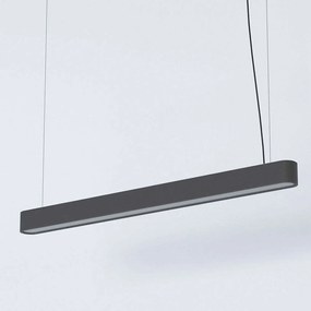Φωτιστικό Οροφής-Ράγα Soft 7535 95x6x6/150cm LED 16W Graphite Nowodvorski