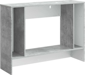 vidaXL Τραπέζι κονσόλας Σκυρόχρωμο Γκρι 101 x 29 x 74 εκ.