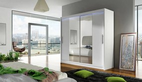 Ντουλάπα London II συρόμενη-Leuko