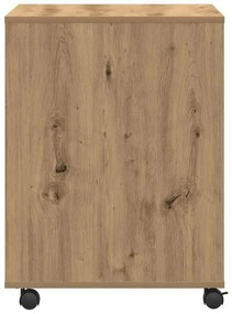 vidaXL Σταντ Εκτυπωτή artisan δρυς 60 x 50 x 67 εκ. Επεξεργασμένο ξύλο