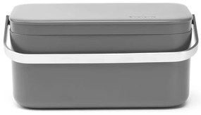 Brabantia 1000211 Κομποστοποιητής Κλειστού Τύπου SinkSide Dark Grey