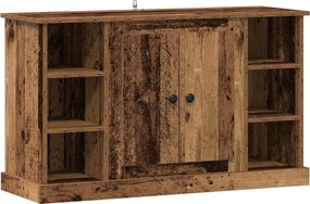 vidaXL Πλαϊνό γραφείο Παλιό Ξύλο 100 x 35,5 x 60 εκ.