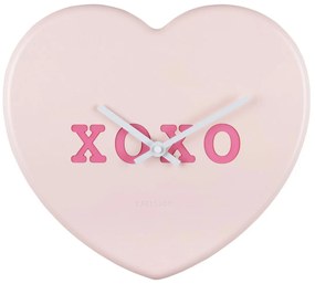 Ρολόι Τοίχου (6.2x27) Karlsson Heart Candy Soft Pink