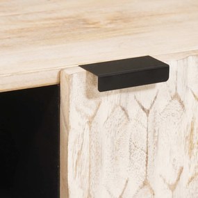 vidaXL Ντουλάπι TV Λευκό Φινίρισμα Καθαρισμού 105 x 33 x 46 εκ.