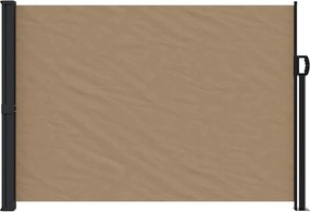 vidaXL Σκίαστρο Πλαϊνό Συρόμενο Taupe 140 x 500 εκ.