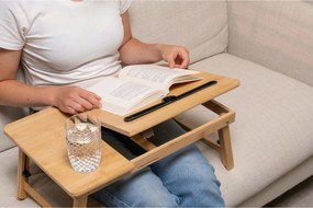 Τραπέζι Laptop Πτυσσόμενο Μπαμπού