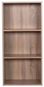 ΡΑΦΙΕΡΑ ΤΟΙΧΟΥ CUBICON  SONAMA OAK ΜΕΛΑΜΙΝΗ 38,5x23,5x80Υεκ.