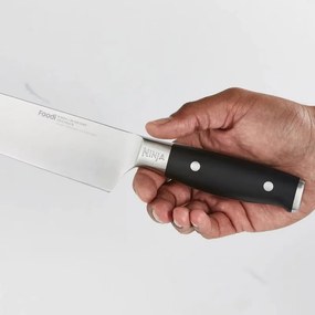 Σετ μαχαιριών κουζίνας με ακονιστήρι Ninja K32014EUUK, 6 τεμαχίων, StaySharp, Εργονομικός σχεδιασμός, Ασημί/μαύρο