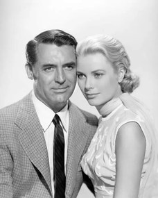 Φωτογραφία Cary Grant And Grace Kelly, To Catch A Thief 1955 Directed Byalfred Hitchcock, (30 x 40 cm)