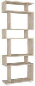 Βιβλιοθήκη Blok 804TRH3629 60x19,5x165cm Travertine Beige