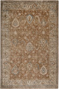Χαλί Naf Naf Vittoria 177A Tile Brown-Beige Βιοκαρπέτ 200X240cm