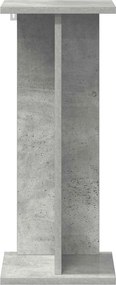 vidaXL Βάση φυτών Γκρι Σκυροδέματος 25 x 25,5 x 60,5 εκ.