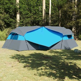 vidaXL Οικογενειακή Εσωτερική Σκηνή Μπλε 520 x 520 x 190 εκ