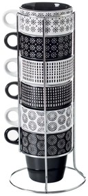 Κούπες 260ml Με Στάντ (Σετ 6τμχ) S-D Ethnic 145445