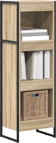 vidaXL Βιβλιοθήκη Σονόμα 40 x 30 x 121 εκ Επεξεργασμένο ξύλο