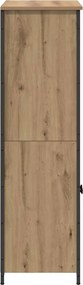 vidaXL Highboard Artisan Oak 62 x 36 x 121,5 εκ Επεξεργασμένο ξύλο