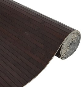 vidaXL Διαχωριστικό Δωματίου Σκούρο Καφέ 165 x 600 εκ. από Μπαμπού