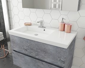 Drop Luxus 100 Granite - Βάση Επίπλου Με Νιπτήρα (100x44)