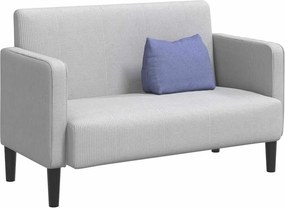 vidaXL Μαξιλάρι Πλάτης Μπλε τζην 45 x 20 x 35 εκ. ύφασμα